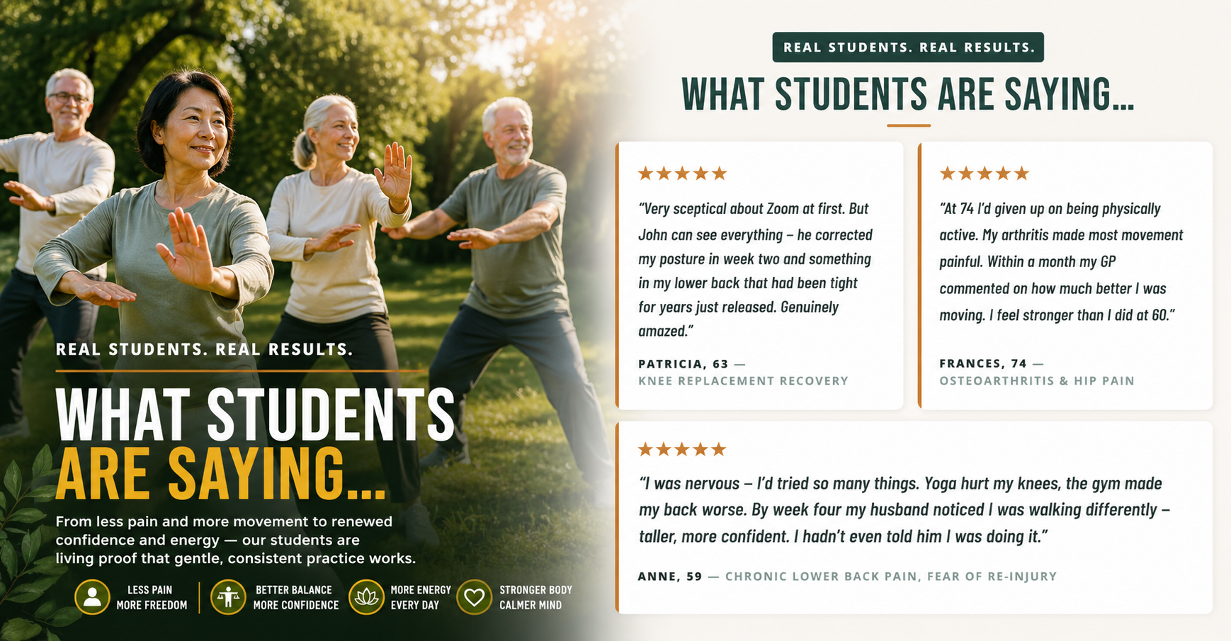 Online Tai Chi Classes