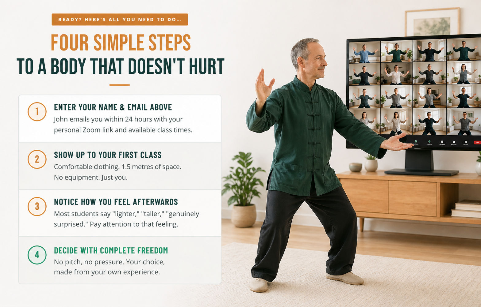 Online Tai Chi Classes
