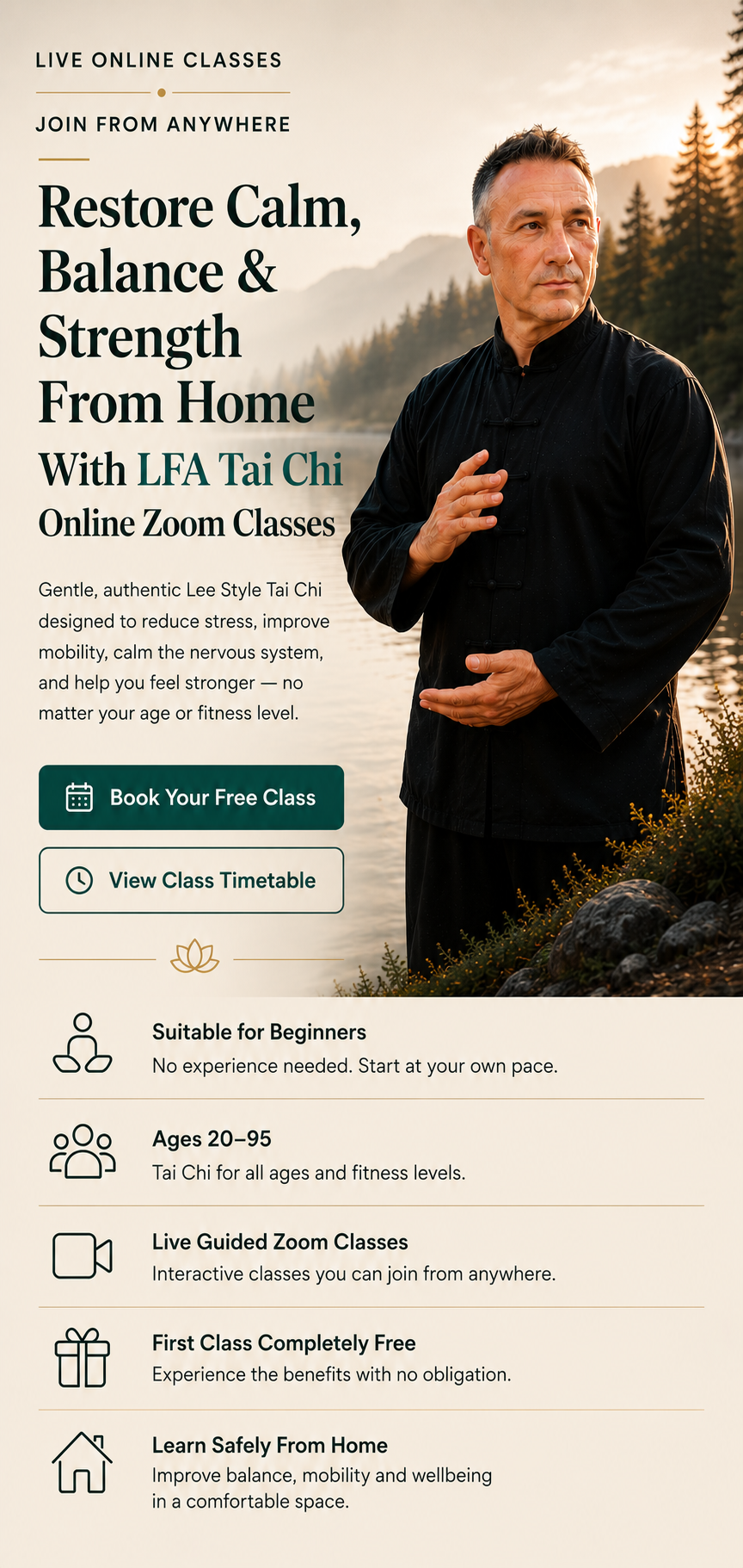 Online Tai Chi Classes