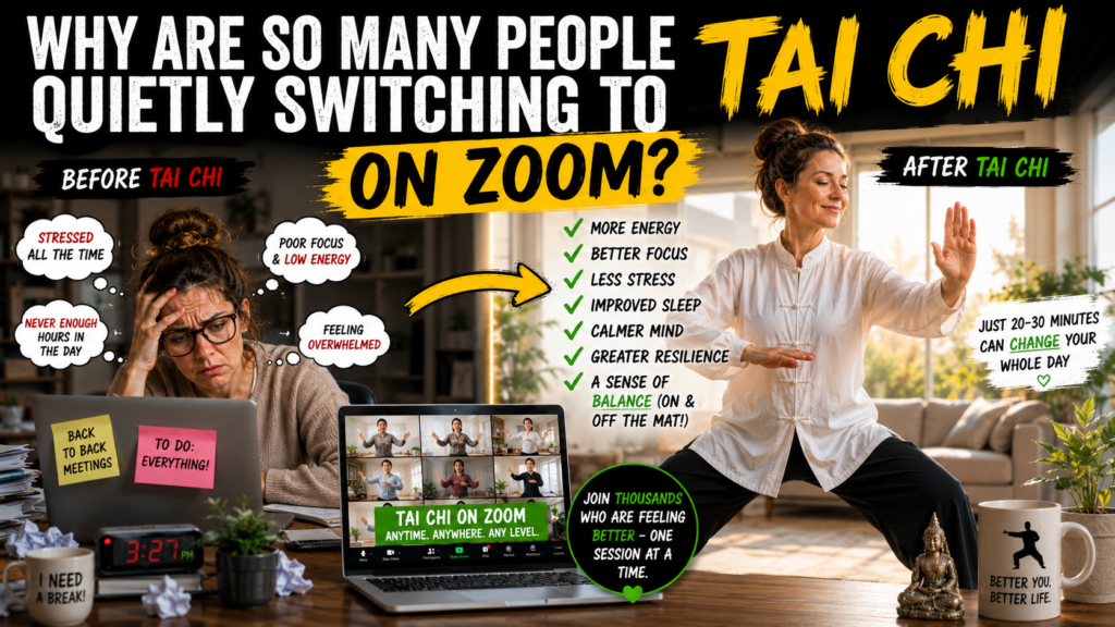 Why Are So Many People Quietly Switching to Tai Chi on Zoom?